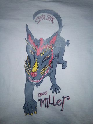 Vintage Chris Miller Schmitt Stix Shirt Tony Hawk Zorlac Vision Gator
