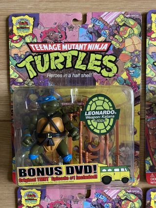 Teenage Mutant Ninja Turtles TMNT 25th Anniversary Figures MOC 3