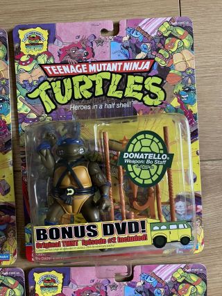 Teenage Mutant Ninja Turtles TMNT 25th Anniversary Figures MOC 4