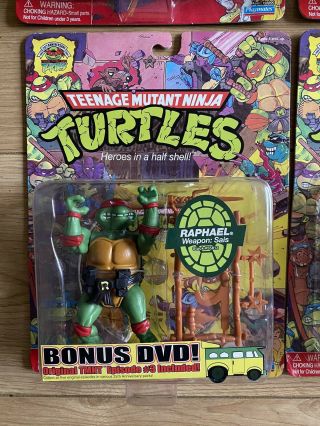 Teenage Mutant Ninja Turtles TMNT 25th Anniversary Figures MOC 5