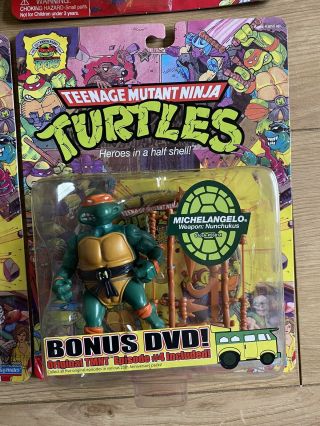 Teenage Mutant Ninja Turtles TMNT 25th Anniversary Figures MOC 6