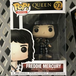Queen - Freddie Mercury - 2 X Funko Pop - Boxed - 2