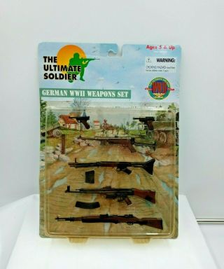 The Ultimate Soldier Wwii German Weapon Set - 60030 - Factory 1999