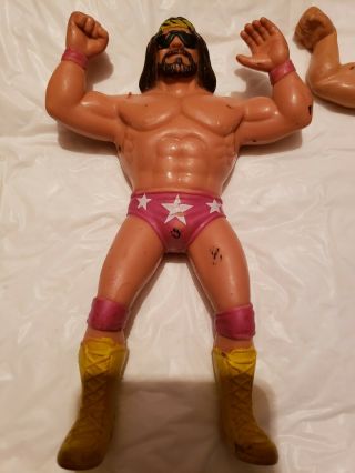 2 - 1986 Macho Man Randy Savage LJN Titan Sports WWF WWE Wrestling Figure Jesse 3