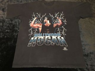 Vintage 90s Wcw Nwo Hollywood Hogan Vtg Wrestling Shirt Xxl