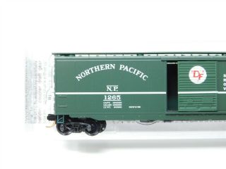N Scale Micro - Trains MTL 03100250 NP Northern Pacific 50 ' Boxcar 1265 2