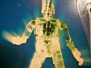 K1810231 Time Traveler Clear Moc Unpunched On Card Micronauts 1976 Mego