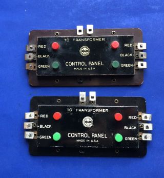 Two Marx 511 Remote Switch Control Panels - - C6