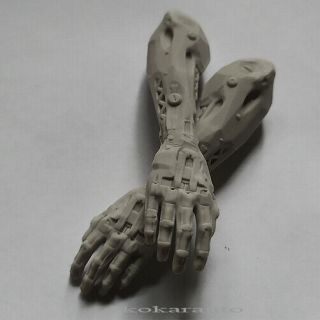 1/6 Pairs Of Hands Relaxed Cyberpunk Scifi Post Apocalyptic Robot (unpainted)