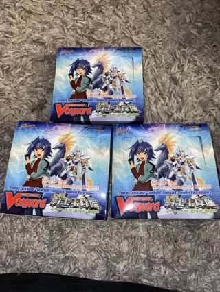 Cardfight Vanguard Descent Of The King Of Knights Booster Box Vol 1 English