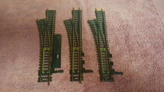 Ho Scale - Atlas Left Hand Snap Switch / Set Of 3