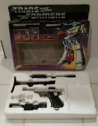 Transformers G1 1984 Pre Rub Megatron 100 Complete W/ Box