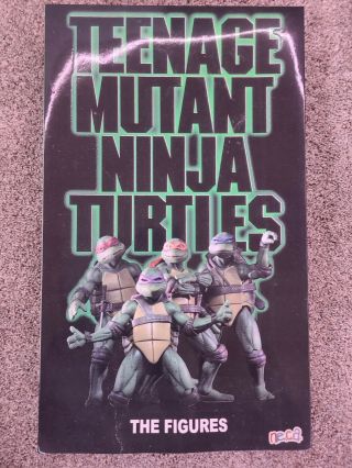 NECA Teenage Mutant Ninja Turtles (1990) 2018 SDCC Set 4