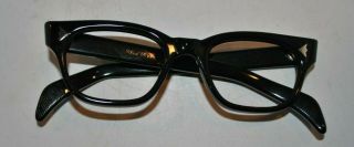 Vintage Styl Rite Pinkerton Black 44/20 Eyeglass Frame Old Stock 363