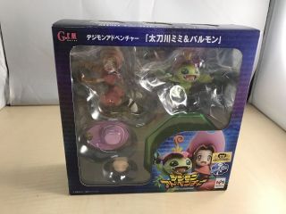 Megahouse Digimon Adventure: Mimi Tachikawa And Palmon G.  E.  M.  Pvc Figure