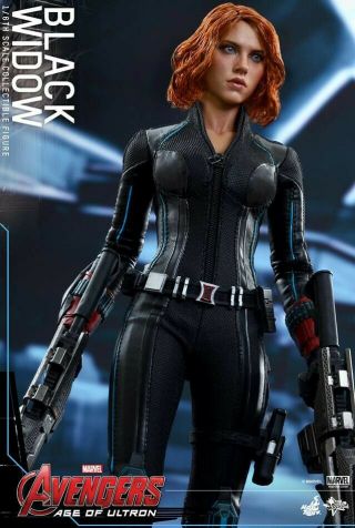 Hot Toys Avengers 2 Age Of Ultron Black Widow Mms288 1/6 Action Figure
