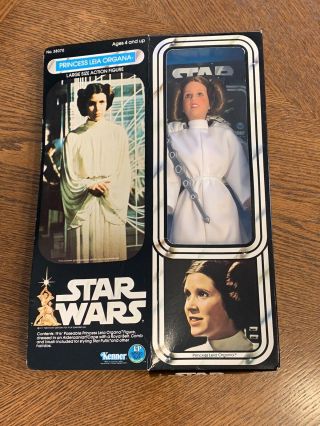 Vintage 1977 - 78 Kenner Star Wars 12” Princess Leia Doll Mib