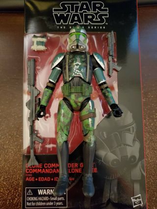 Star Wars The Black Series Commander Gree Action Figure Pre Owned With Package