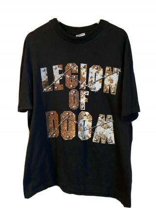 Rare Vintage 1997 Wwf Legion Of Doom Shirt Size Xl Deadstock