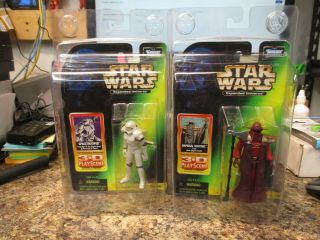 Kenner Star Wars Expanded Universe Spacetrooper & Imperial Sentinel Shi