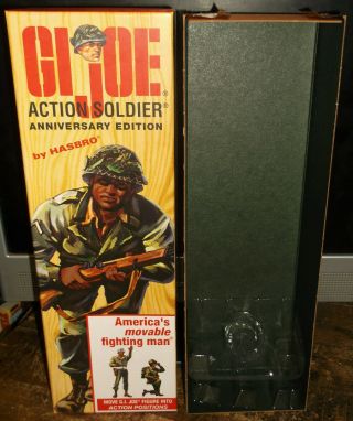 2003 Anniversary Edition 1964 Gi Joe Action Soldier Negro Box Only