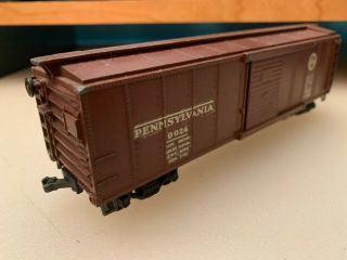 Lionel OO 3rd Rail Pennsylvania RR (PRR) 40 FT Boxcar 0024 American OO Scale 2