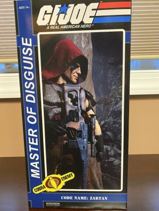 Sideshow Collectibles Zartan Master Of Disguise 1/6 Scale