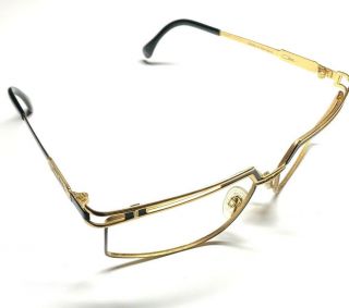 Cazal Mod 957/3 Col 302 62[]15 135 Germany Gold Vintage Sunglasses G4