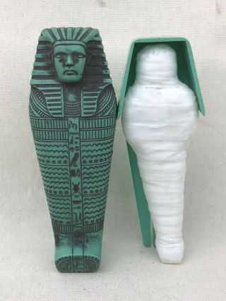 Vintage 1960/70s Gi Joe Adventure Team Teal Egyptian Faience Mummy Figure