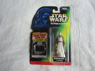 Hasbro: 1997 Star Wars,  The Power Of The Force: Obi - Wan (ben) Kenobi Nip