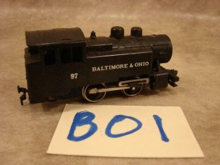 B01b Vintage Ho Scale Train Steam Switcher Engine B&o 97 Baltimore And Ohio Lima
