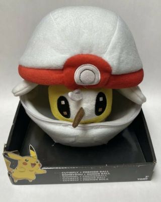 Pokemon Pokeball Cutiefly,  Premier Ball Plush Toy Tomy Pikachu