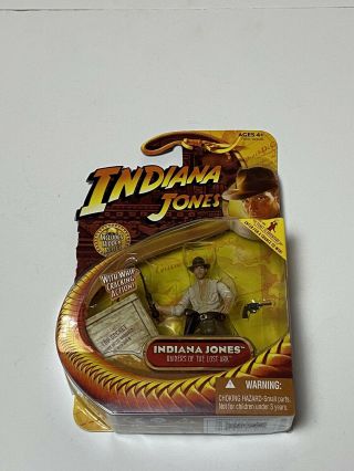 Indiana Jones: Indy W/ Whip Raiders Of The Lost Ark 3.  75 " Action Figure 2008