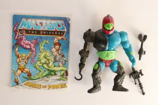 Vintage 1983 Masters Of The Universe Motu Trap Jaw Complete - Wave 2