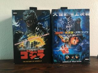 Neca.  The Return Of Godzilla And Godzilla Tokyo S.  O.  S.  14and Up