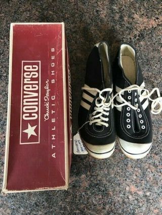 Rare NOS Vintage 1960 ' s Chuck Taylor Converse Track Star Athletic Shoes Sneakers 3