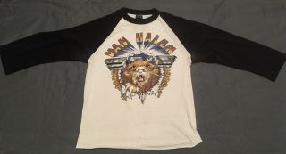 Van Halen 1982 Diver Down Tour - Vintage Concert T - Shirt - Purchased In Venue