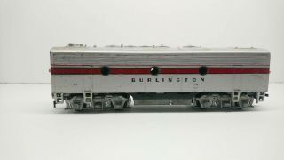 Athearn Ho Train Burlington Northern Emd F7b Dummy Diesel Locomotive