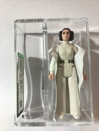 Princess Leia Organa 1977 Star Wars Graded Afa 85 Nm Hk Brown Hair & Belt
