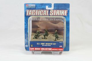 Corgi Tactical Strike Us95124,  1/64 Us Army 101st Airborne Div. ,  6 Figures •