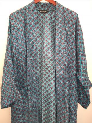 Christian Dior Monsieur Silk Robe Vintage Unisex One Size