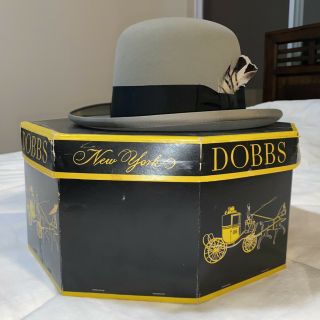 Dobbs Fifth Avenue Fedora 7 1/4 (box)