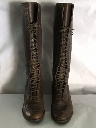 Antique Brown Leather Women 