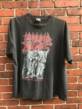 Morbid Angel Formulas Fatal To The Flesh 1999 Tour Vintage T Shirt Size L Large