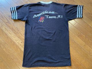 Vintage 1980’s Rolling Stones T - Shirt 1981 American Tour Size M 2