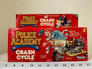 1989 Police Academy Crash Cycle Set