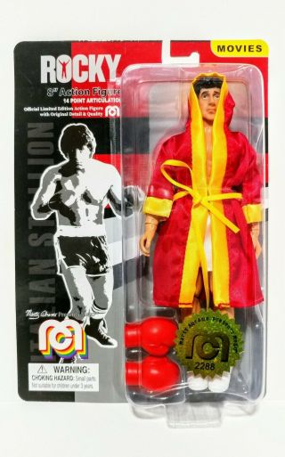 Mego The Italian Stallion Limited Edition 8in " Rocky " With Gloves