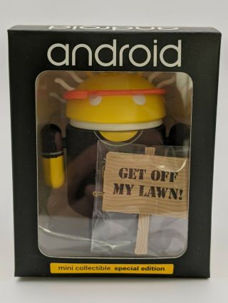 Android Mini Collectible: Greygler (red Google Glass) - Andrew Bell