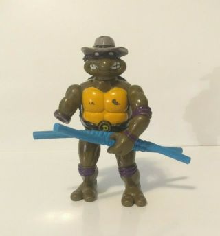 Vintage Tmnt Undercover Donatello Don,  No Trench Coat,  Ninja Turtles Action Figure
