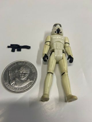 Vtg 1977 Star Wars Potf Luke Skywalker Stormtrooper Disguise Complete Coin